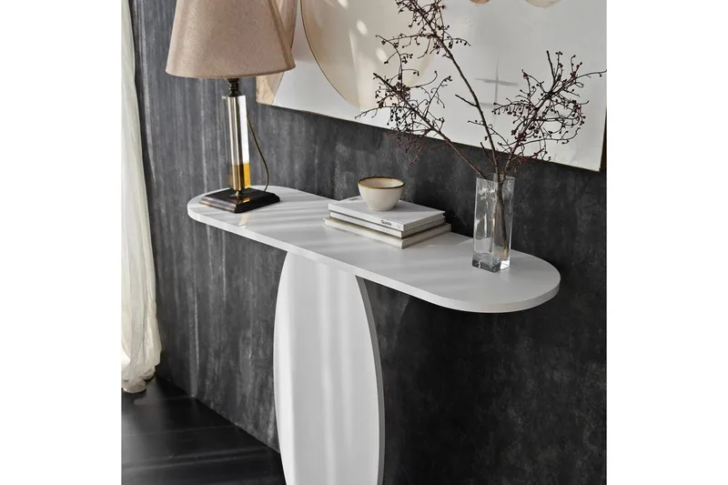 Lipasto Ellittica Valkoinen - Valkoinen - Säilytys - Säilytyskalusteet - Lipasto