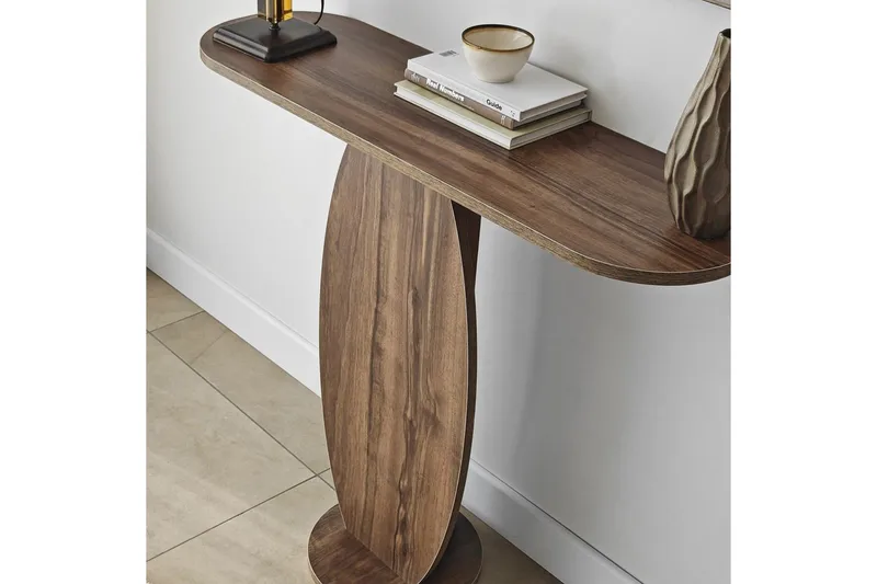 Lipasto Ellittica Pähkinäpuu - Pähkinäpuu - Säilytys - Säilytyskalusteet - Lipasto