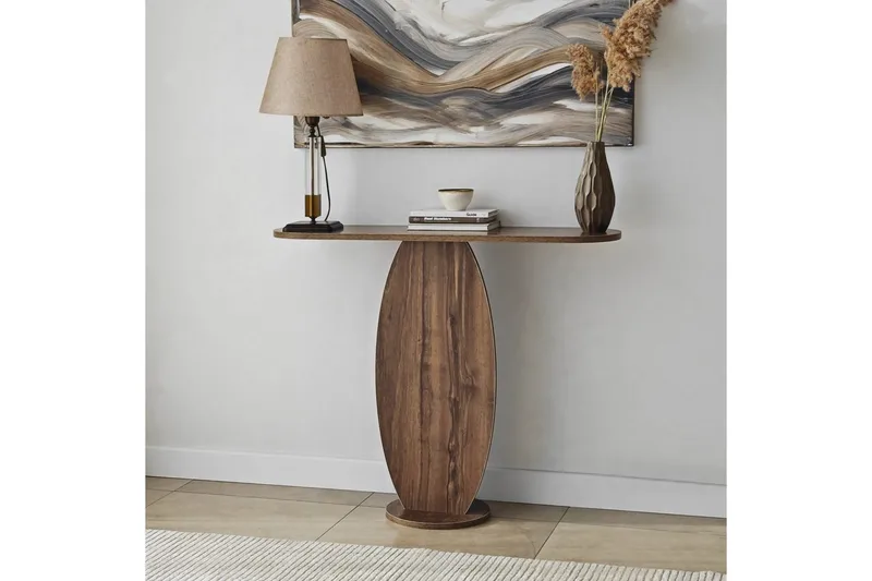 Lipasto Ellittica Pähkinäpuu - Pähkinäpuu - Säilytys - Säilytyskalusteet - Lipasto