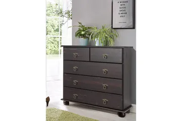 Lipasto Fania 82 cm - Musta - Säilytys - Säilytyskalusteet - Lipasto