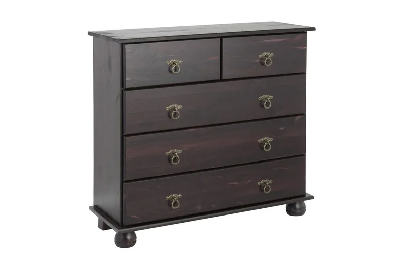 Lipasto Fania 82 cm - Musta - Säilytys - Säilytyskalusteet - Lipasto