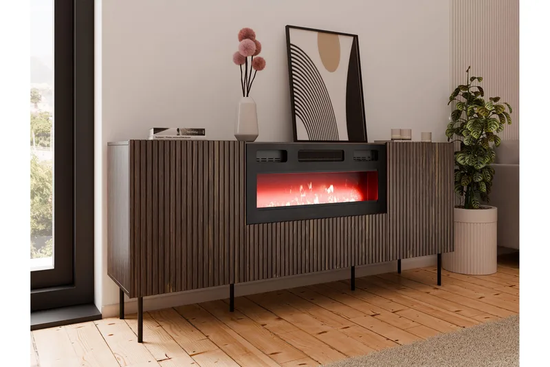 Lipasto Hammarstrand 181 cm - Pähkinäpuu - Säilytys - Säilytyskalusteet - Lipasto