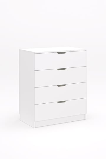 Lipasto Hanah Home Lento (75 x 90,5 x 44,5 cm) Valkoinen - Säilytys - Säilytyskalusteet - Lipasto
