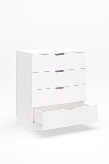 Lipasto Hanah Home Lento (75 x 90,5 x 44,5 cm) Valkoinen - Säilytys - Säilytyskalusteet - Lipasto
