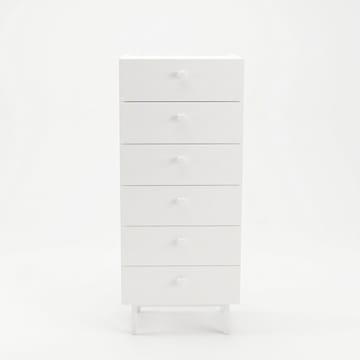 Lipasto Hanah Home Luke (47,9 x 113,2 x 36,8 cm) Valkoinen - Valkoinen - Säilytys - Säilytyskalusteet - Lipasto