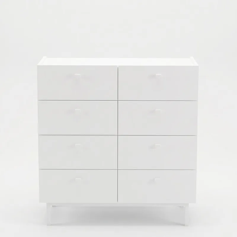 Lipasto Hanah Home Luke (89,4 x 93,1 x 41,8 cm) Valkoinen, Valkoinen