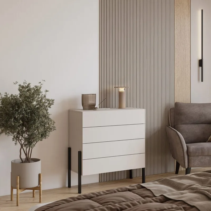 Lipasto Jukon S ja 4 laatikkoa - Säilytys - Säilytyskalusteet - Lipasto