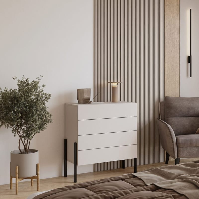 Lipasto Jukon S ja 4 laatikkoa - Säilytys - Säilytyskalusteet - Lipasto