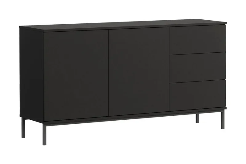 Kaappi Quertas 150x80x41 cm, Musta