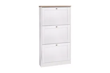 Kenkälaatikko Heinina 70 cm - Valkoinen/Ruskea - Säilytys - Kenkäsäilytys - Kenkälaatikko