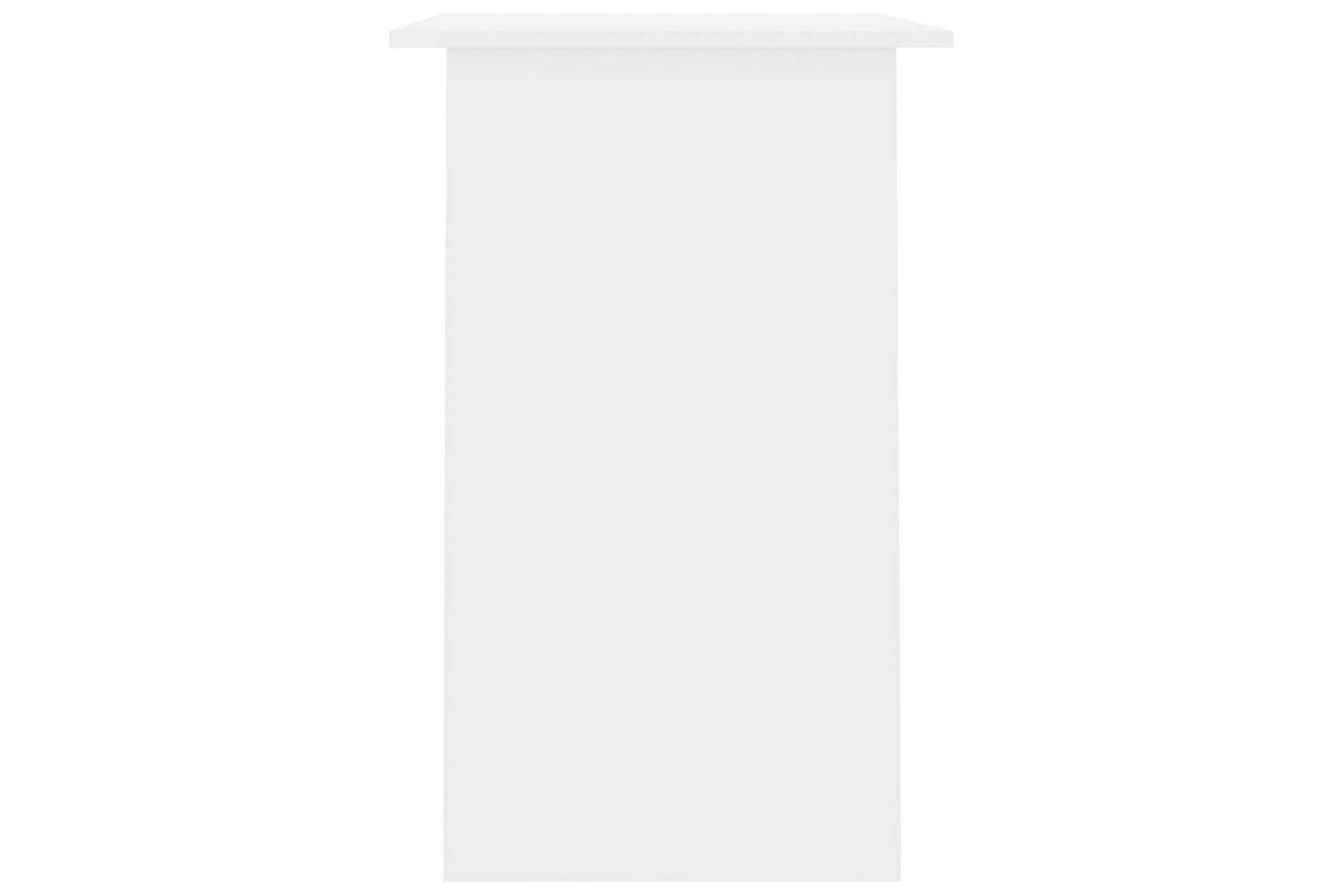 Työpöytä korkeakiilto valkoinen 90x50x74 cm lastulevy - Valkoinen - Säilytys - Säilytyskalusteet - Lipasto - Kirjoituslipasto