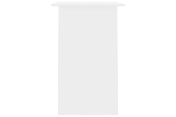 Työpöytä korkeakiilto valkoinen 90x50x74 cm lastulevy - Valkoinen - Säilytys - Säilytyskalusteet - Lipasto - Kirjoituslipasto