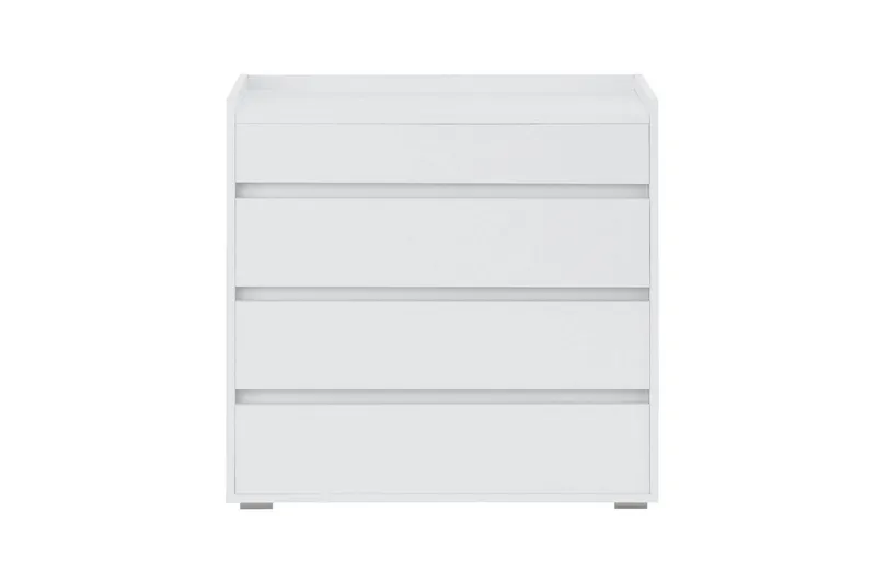 Lipasto Kosmo Valkoinen, 4 laatikkoa - Valkoinen, 4 laatikkoa - Säilytys - Säilytyskalusteet - Lipasto