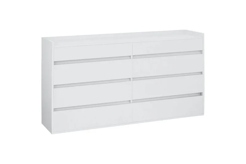 Lipasto Kosmo Valkoinen, 8 laatikkoa, Valkoinen, 8 laatikkoa