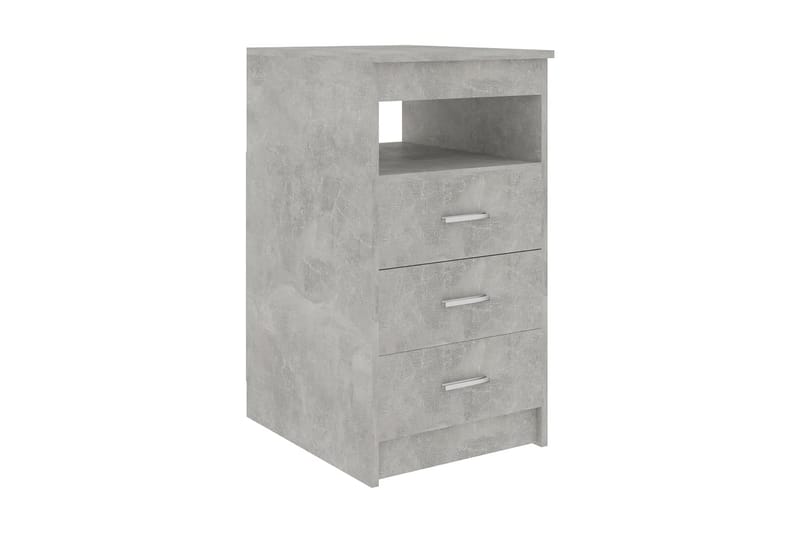 Laatikosto betoninharmaa 40x50x76 cm lastulevy - Säilytys - Säilytyskalusteet - Lipasto