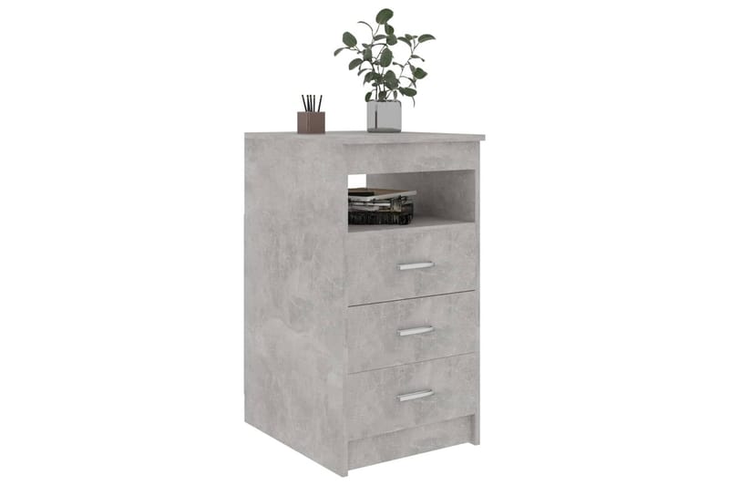 Laatikosto betoninharmaa 40x50x76 cm lastulevy - Säilytys - Säilytyskalusteet - Lipasto