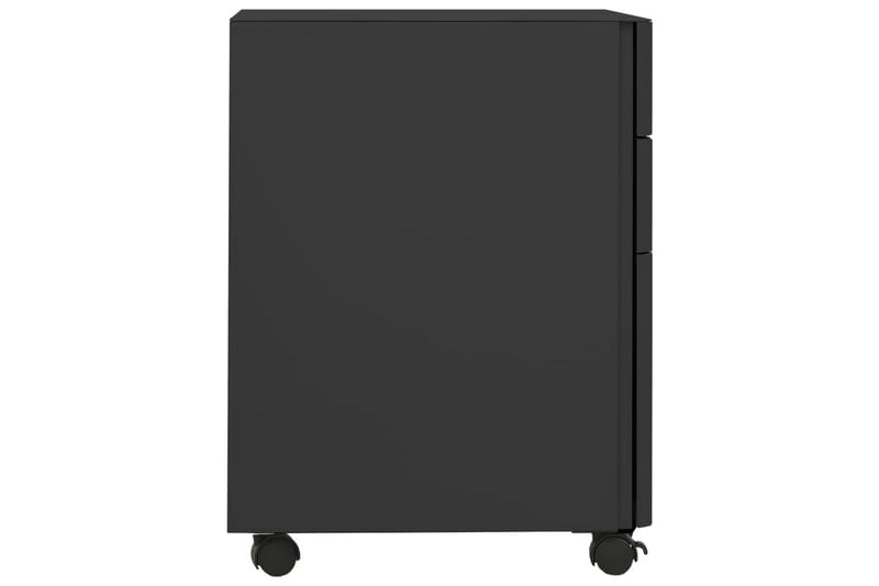 Arkistokaappi siirrettävä antrasiitti 30x45x59 cm teräs - Säilytys - Säilytyskalusteet - Lipasto - Laatikostot