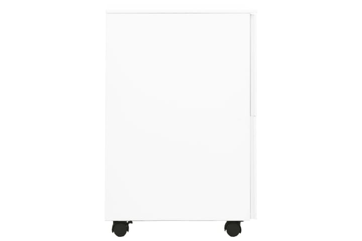 Arkistokaappi siirrettävä valkoinen 39x45x67 cm teräs - Laatikostot