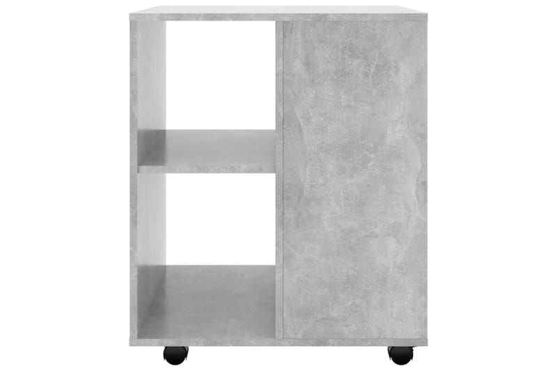 Kaappi pyörillä betoninharmaa 60x53x72 cm lastulevy - Säilytys - Säilytyskalusteet - Lipasto - Laatikostot