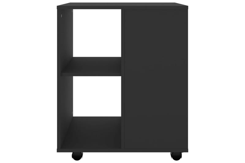 Kaappi pyörillä musta 60x53x72 cm lastulevy - Säilytys - Säilytyskalusteet - Lipasto - Laatikostot