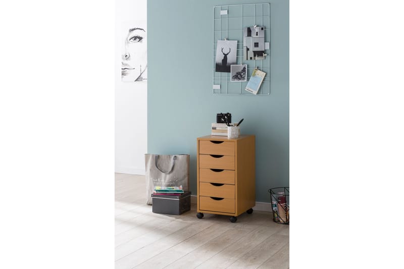 Laatikosto Dermo 33x38 cm - Puu/Luonnonväri - Säilytys - Säilytyskalusteet - Lipasto - Laatikostot