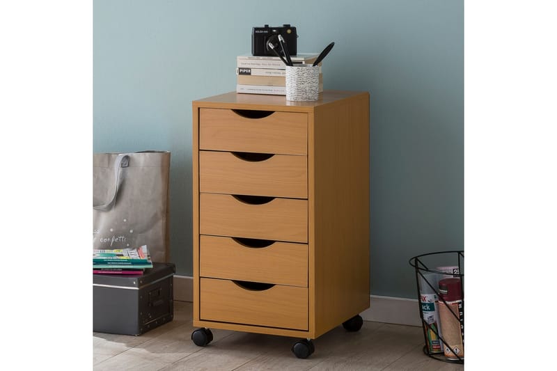 Laatikosto Dermo 33x38 cm - Puu/Luonnonväri - Säilytys - Säilytyskalusteet - Lipasto - Laatikostot