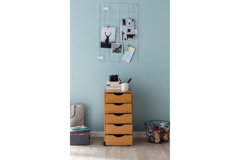 Laatikosto Dermo 33x38 cm - Puu/Luonnonväri - Säilytys - Säilytyskalusteet - Lipasto - Laatikostot