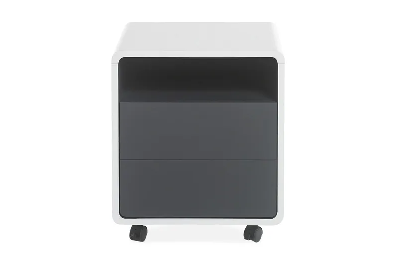 Laatikosto Hisiu - Valkoinen/Harmaa - Säilytys - Säilytyskalusteet - Lipasto - Laatikostot