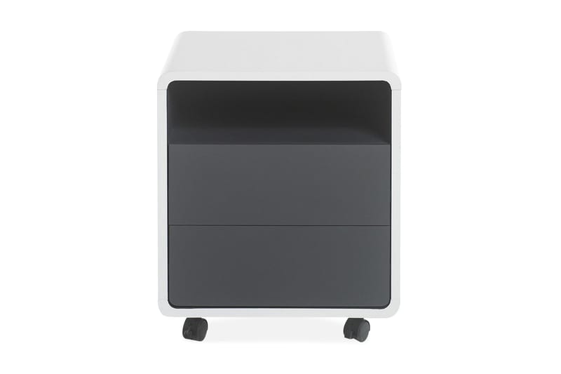 Laatikosto Hisiu - Valkoinen/Harmaa - Säilytys - Säilytyskalusteet - Lipasto - Laatikostot