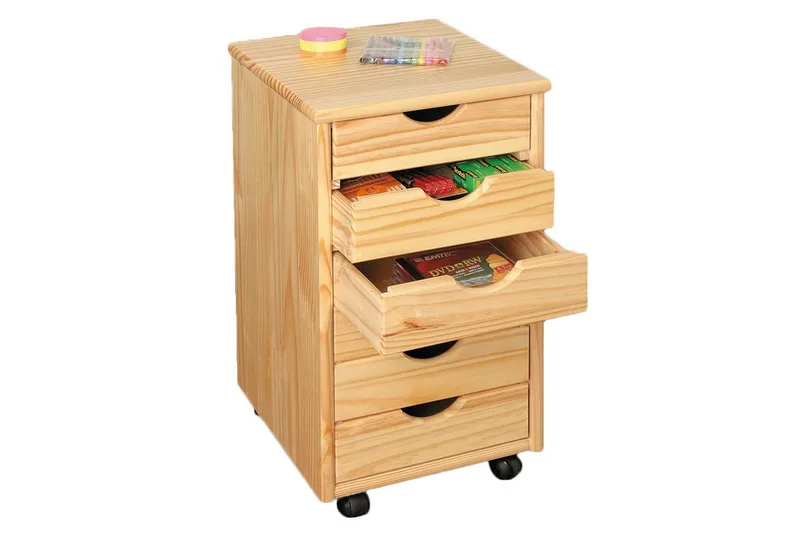 Laatikosto Lilium 40 cm - Mänty - Säilytys - Säilytyskalusteet - Lipasto - Laatikostot