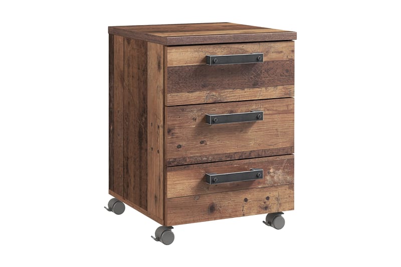 Laatikosto Trevorton 60x41 cm, Ruskea / Harmaa