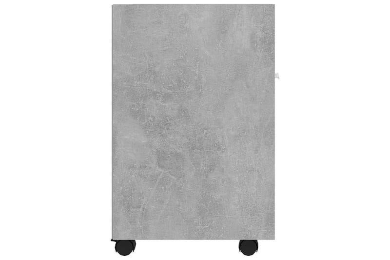Sivukaappi pyörillä betoninharmaa 33x38x60cm lastulevy - Säilytys - Säilytyskalusteet - Lipasto - Laatikostot