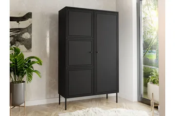 Lipasto Laholm 100 cm - Musta - Säilytys - Säilytyskalusteet - Lipasto