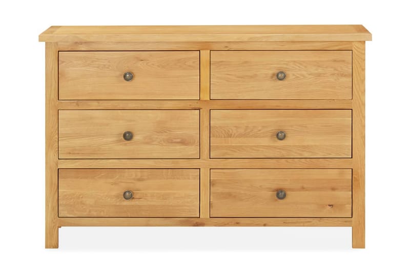 Lipasto 105x33,5x73 cm täysi tammi - Säilytys - Säilytyskalusteet - Lipasto
