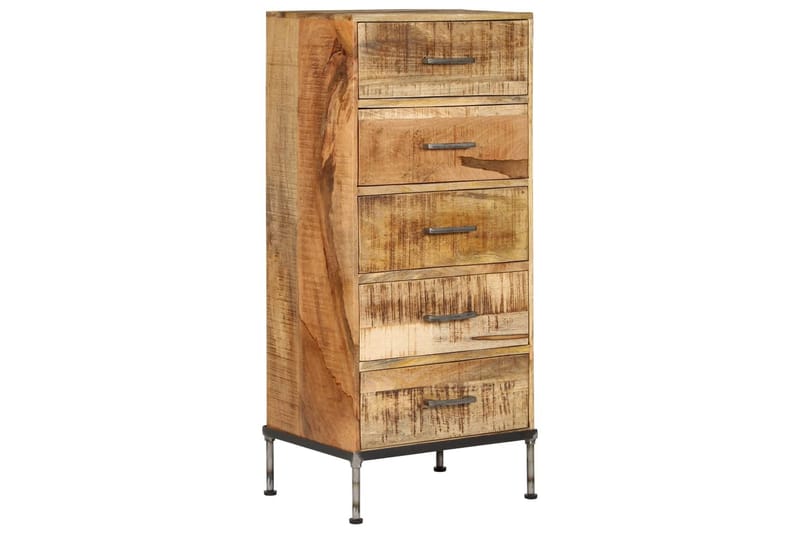 Lipasto 45x35x106 cm mangopuu - Ruskea - Säilytys - Säilytyskalusteet - Lipasto