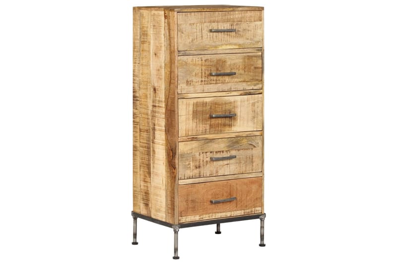 Lipasto 45x35x106 cm mangopuu - Ruskea - Säilytys - Säilytyskalusteet - Lipasto