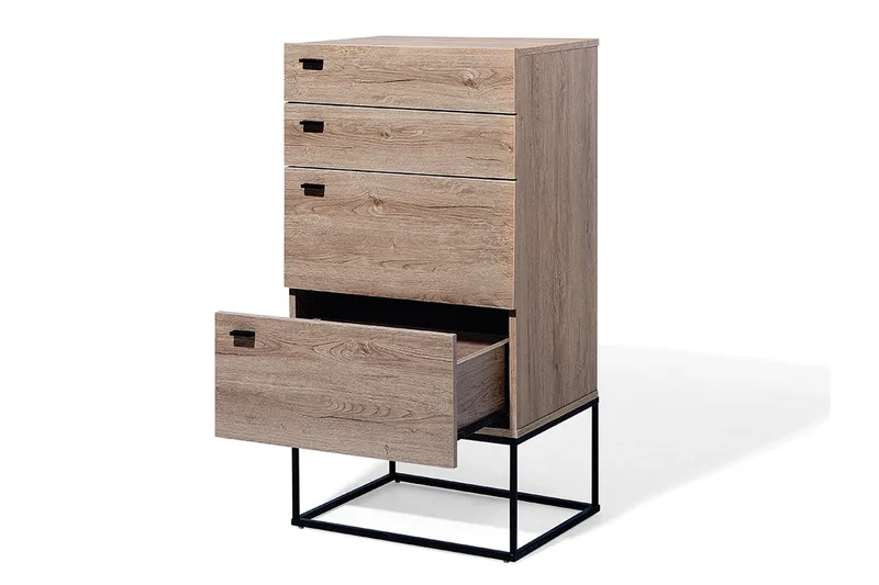 Lipasto Acra 41x55 cm - Puu/Luonnonväri - Säilytys - Säilytyskalusteet - Lipasto