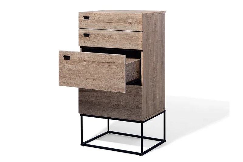 Lipasto Acra 41x55 cm - Puu/Luonnonväri - Säilytys - Säilytyskalusteet - Lipasto