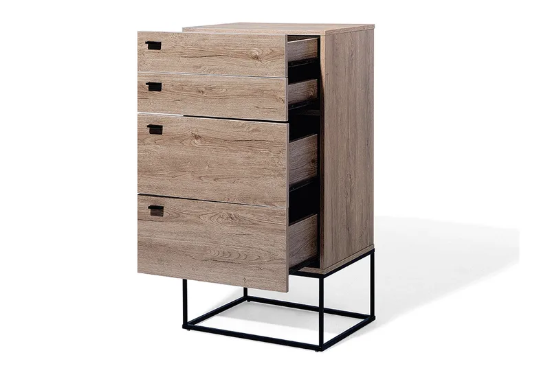 Lipasto Acra 41x55 cm - Puu/Luonnonväri - Säilytys - Säilytyskalusteet - Lipasto