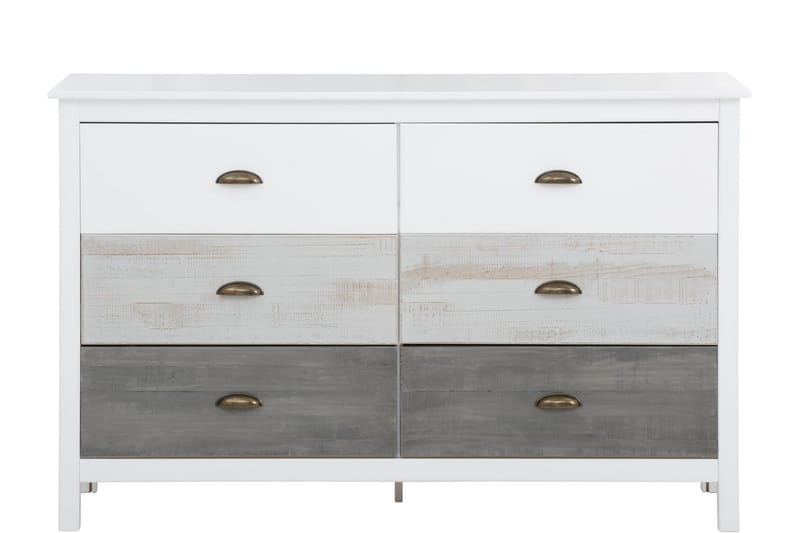 Lipasto Ashmore 80x35 cm - Valk/Vaaleanharmaa/Tummanharm - Säilytys - Säilytyskalusteet - Lipasto