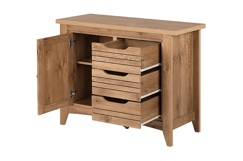 Lipasto Bevins - Puu/Luonnonväri - Säilytys - Säilytyskalusteet - Lipasto