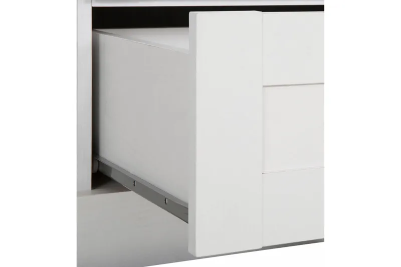 Lipasto Borgela 75 cm - Valkoinen/Ruskea - Säilytys - Säilytyskalusteet - Lipasto