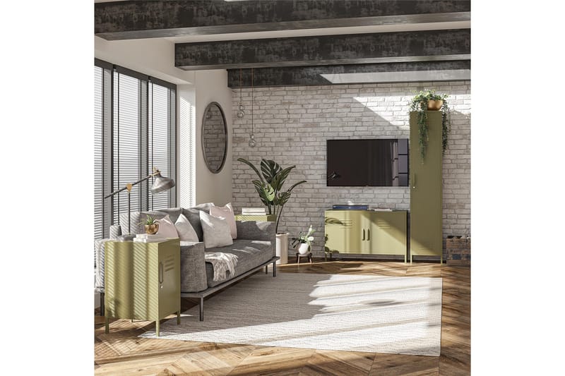 Lipasto Bradford - Vihreä - Säilytys - Säilytyskalusteet - Lipasto