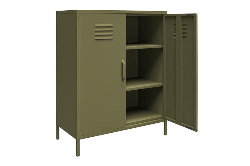 Lipasto Bradford - Vihreä - Säilytys - Säilytyskalusteet - Lipasto