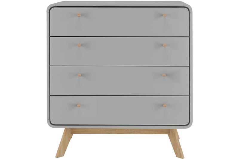 Lipasto Caitlyn 80x39 cm - Harmaa - Säilytys - Säilytyskalusteet - Lipasto