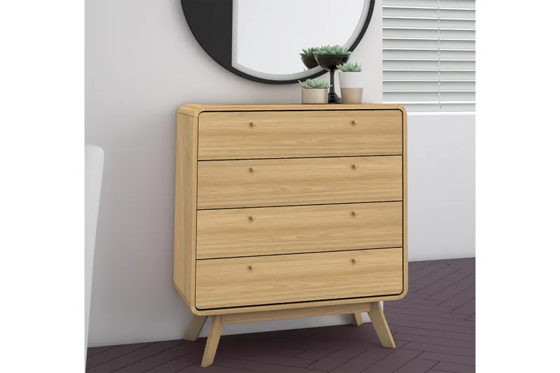 Lipasto Caitlyn 80x39 cm - Luonnonväri - Säilytys - Säilytyskalusteet - Lipasto