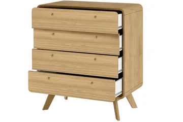 Lipasto Caitlyn 80x39 cm - Luonnonväri - Säilytys - Säilytyskalusteet - Lipasto