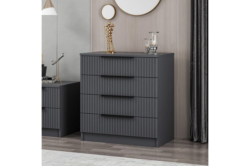 Lipasto Cambrian - Antrasiitti - Säilytys - Säilytyskalusteet - Lipasto