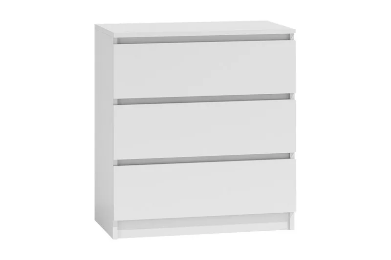 Lipasto Charlise 70x40x77 cm, Valkoinen