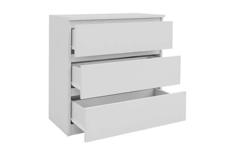 Lipasto Charlise 70x40x77 cm - Valkoinen - Säilytys - Säilytyskalusteet - Lipasto